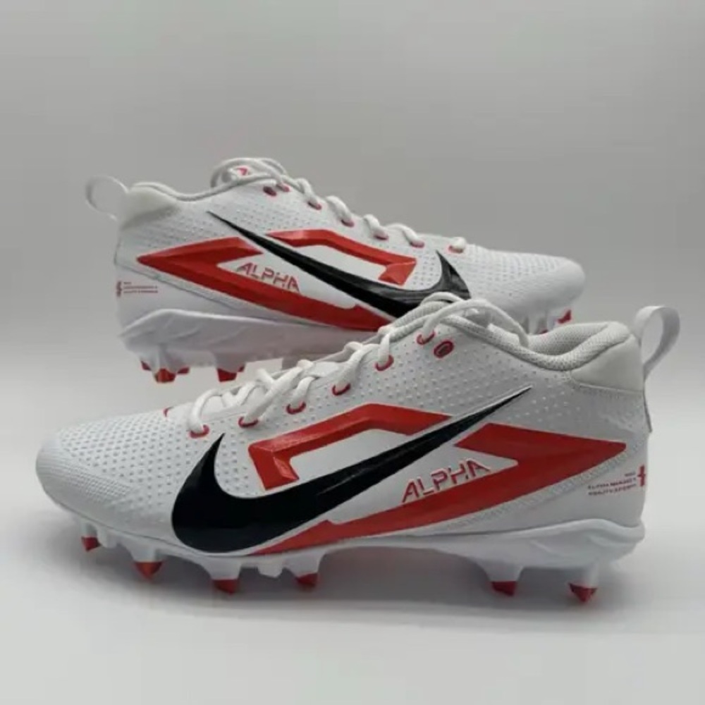 NWT Mens Nike Alpha Menace 4 Varsity TB P "Oklahoma" Football Cleats Size 14